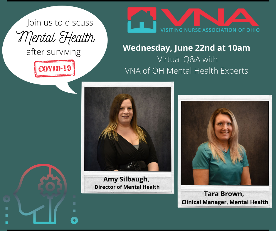 COVID-19 and Mental Health Concerns - Join a virtual Q&A with our team June 22nd!