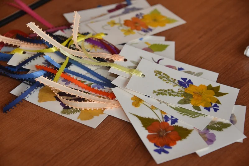 Volunteers Make a Difference - Group Crafts Cards to Support Hospice Patients